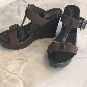 Charles by Charles David Chocolate Brown Platform Wedge